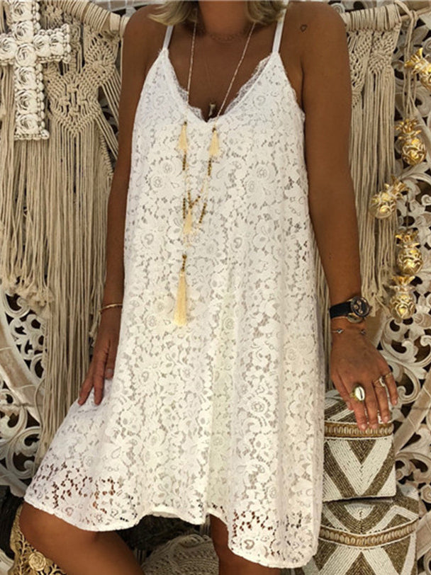 SUMMER DRESS BERTA white