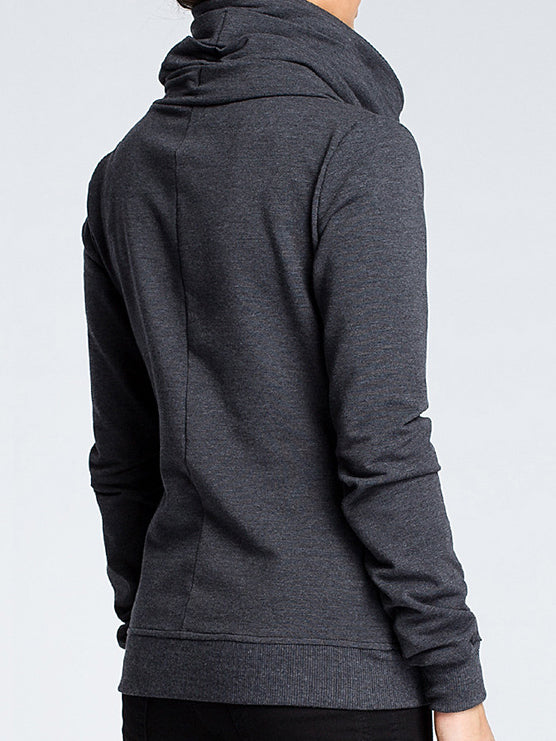 HOODY LEVANA dark grey