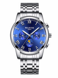 WRISTWATCH REILLY blue silver