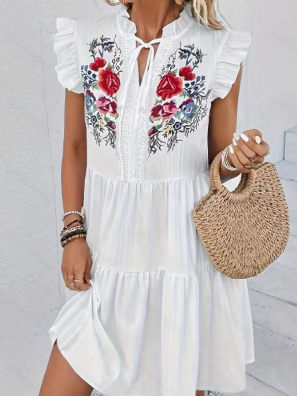 DRESS AMERY white