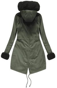 <tc>KURTKA ELORA khaki-czarna</tc>