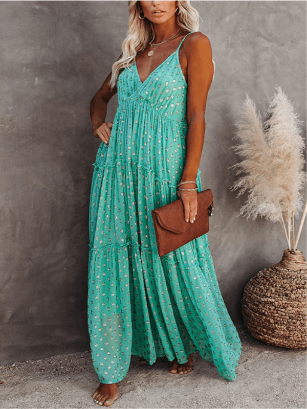 SUMMER DRESS NEREYDA green