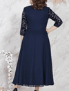 <tc>Elegancka sukienka Xefra niebieska</tc>