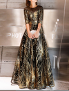 <tc>Elegancka sukienka Preslie złota</tc>
