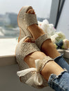 WEDGE SANDALS DALISSA beige