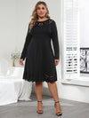 ELEGANT DRESS MALINI black