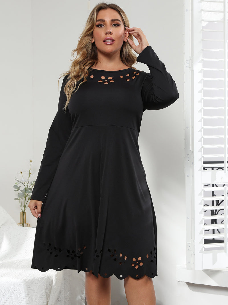 ELEGANT DRESS MALINI black