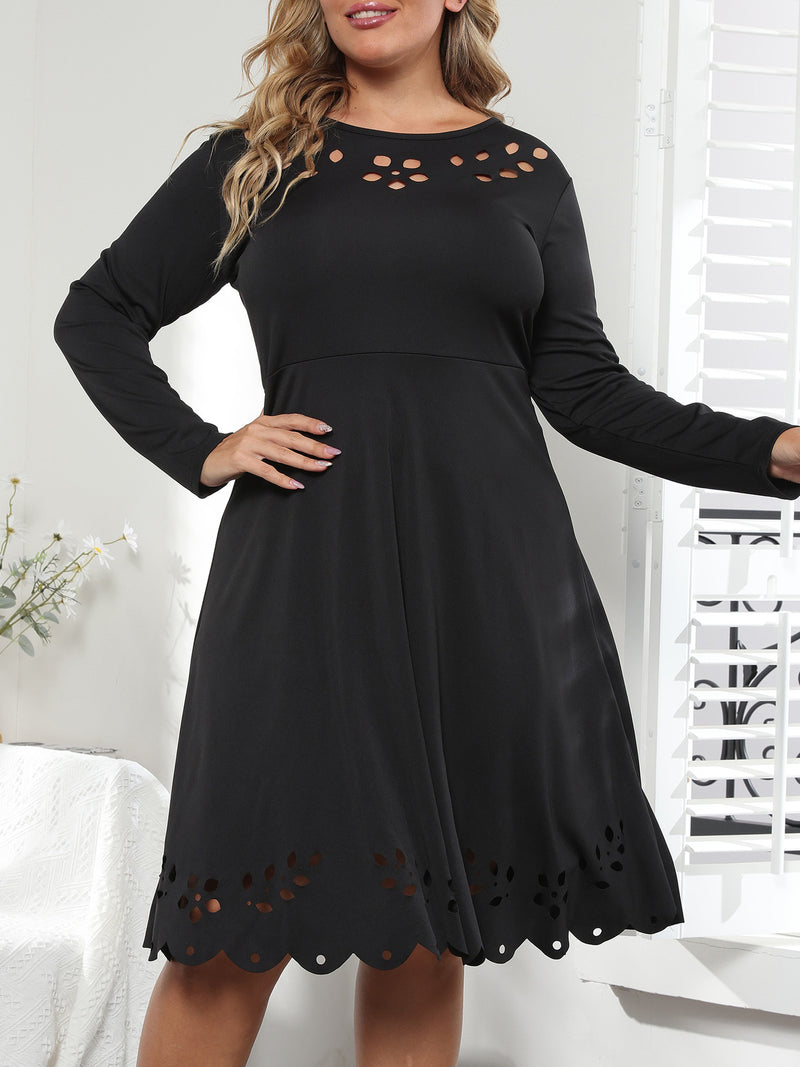 ELEGANT DRESS MALINI black