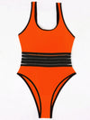 MONOKINI CHALINA pomarańczowe