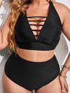 PLUS SIZE BIKINI MARIJE czarne