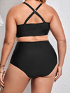 PLUS SIZE BIKINI MARIJE czarne