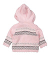 BABY OUTSIDE CARDIGAN ANIKA pink